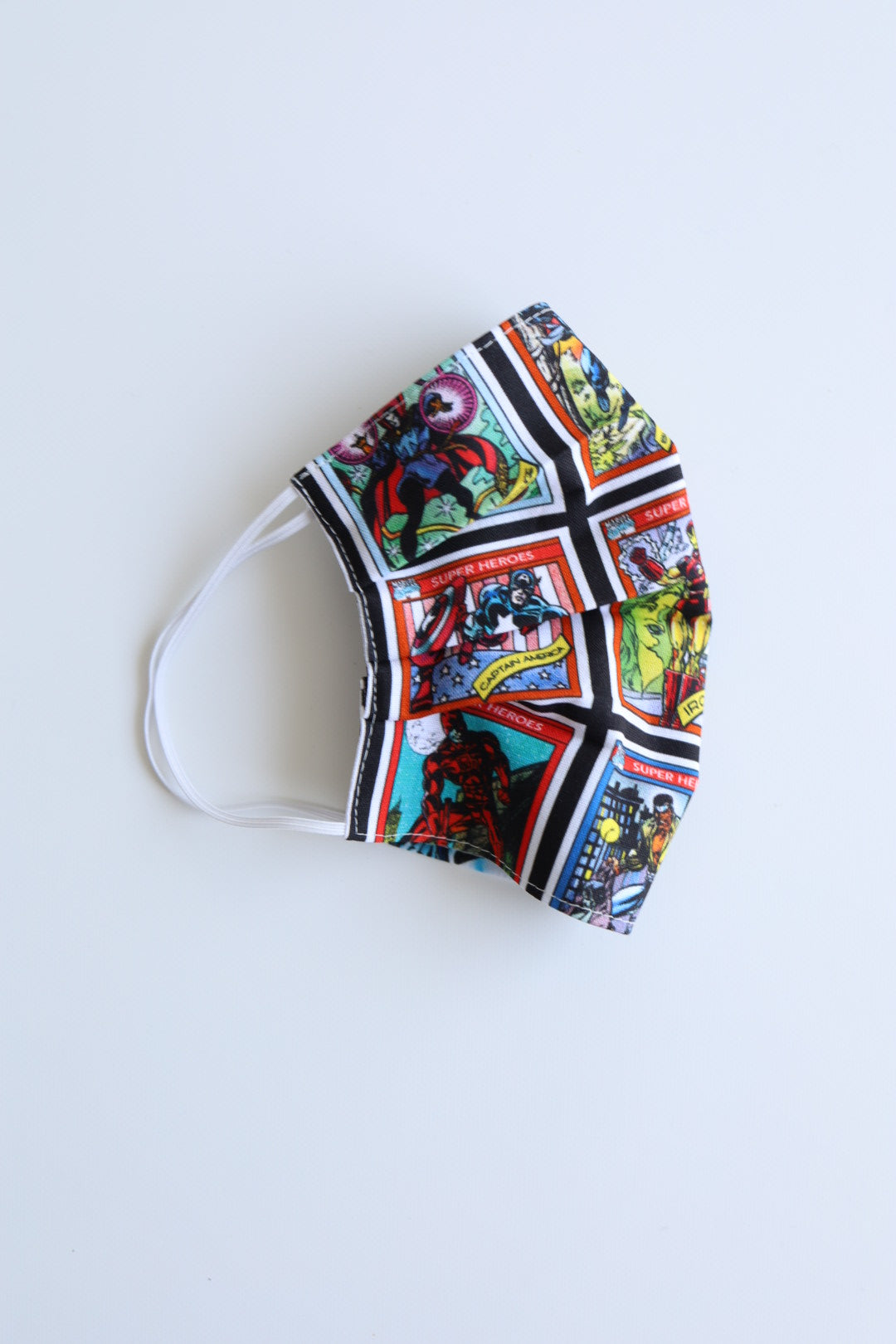 Child Face Mask - Comic Heroes