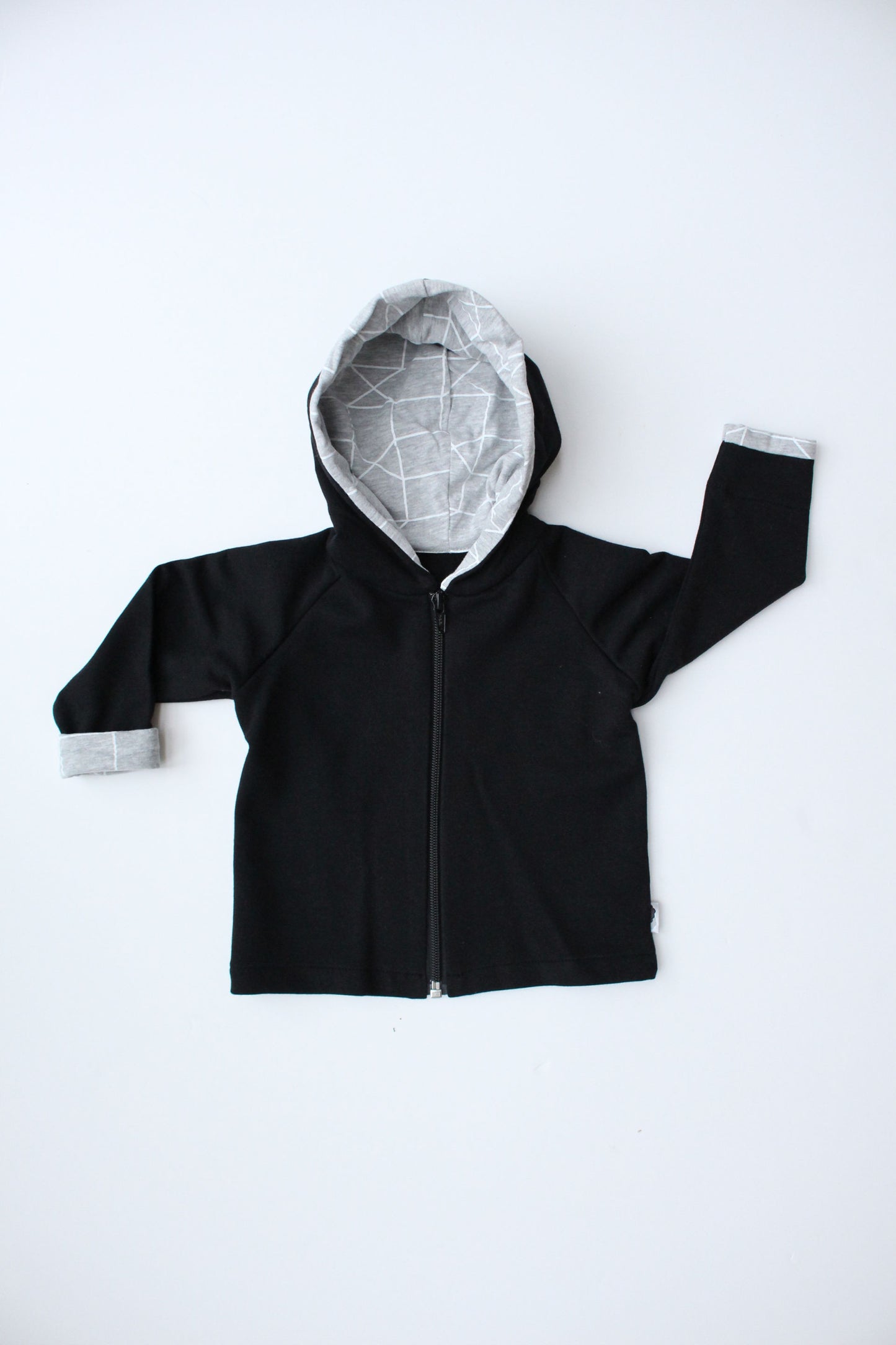 Hooded Jacket - Geometric