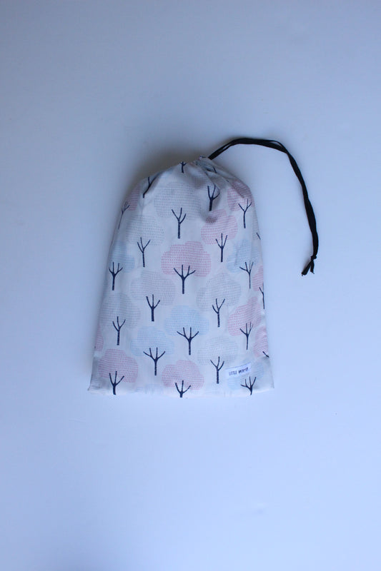 Fitted Cot Sheet - Trees (Organic)