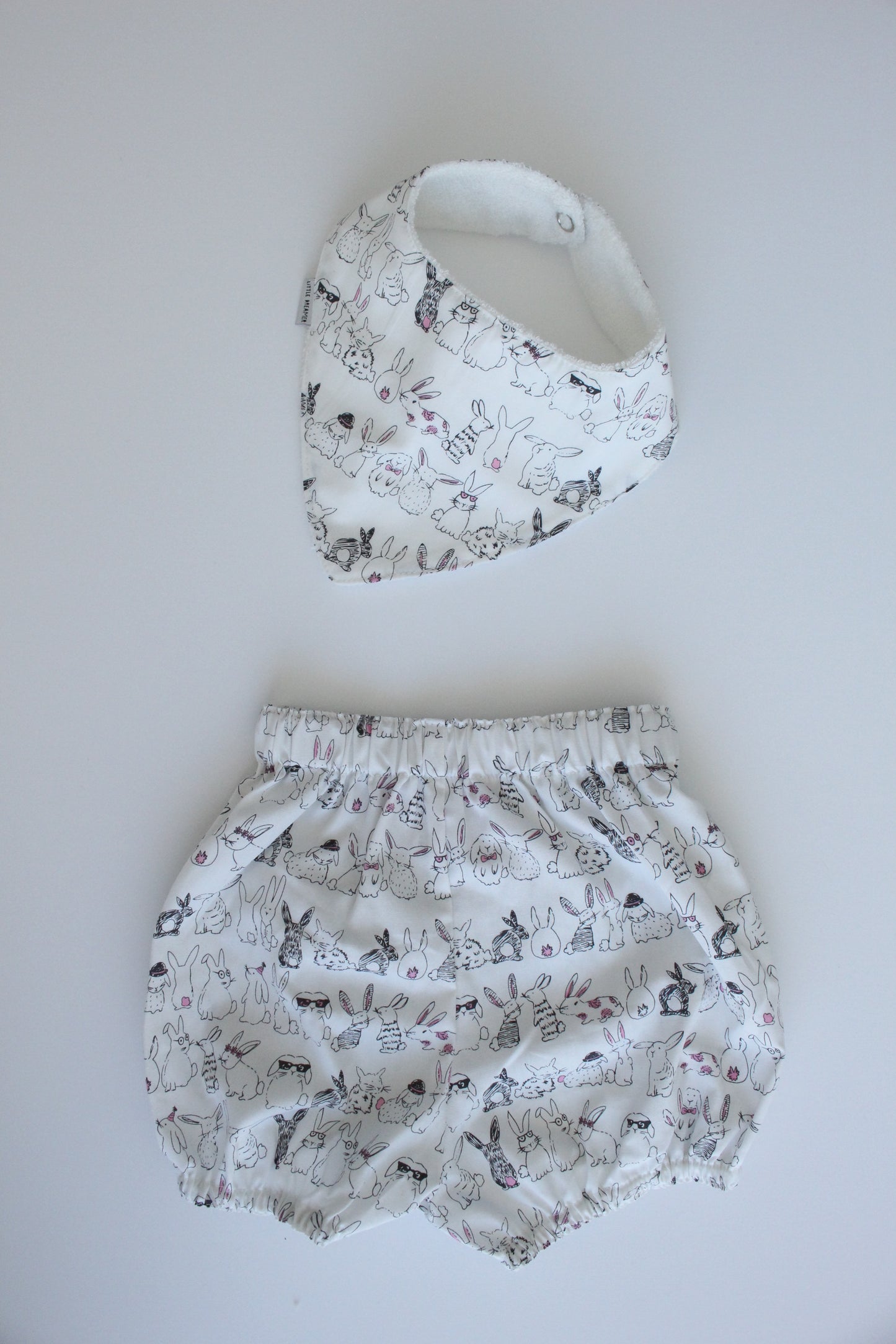 Bloomers - Hop Little Bunny (White)