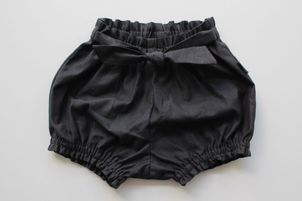 Belted Bloomers - Charcoal